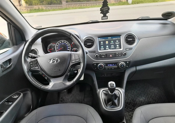 Hyundai i10 cena 33900 przebieg: 87500, rok produkcji 2018 z Piechowice małe 352